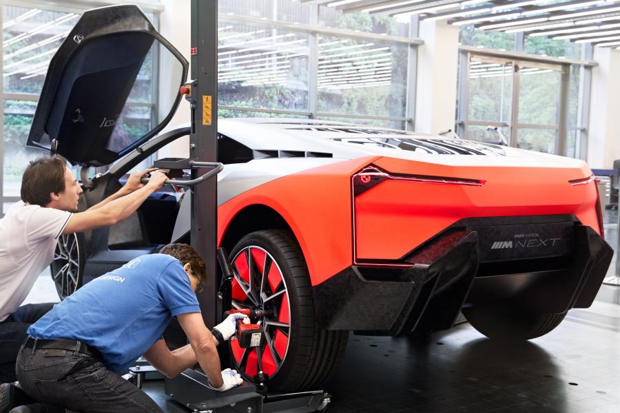 Детали создания BMW Vision M NEXT 2019 года  (фото 90 из 100)